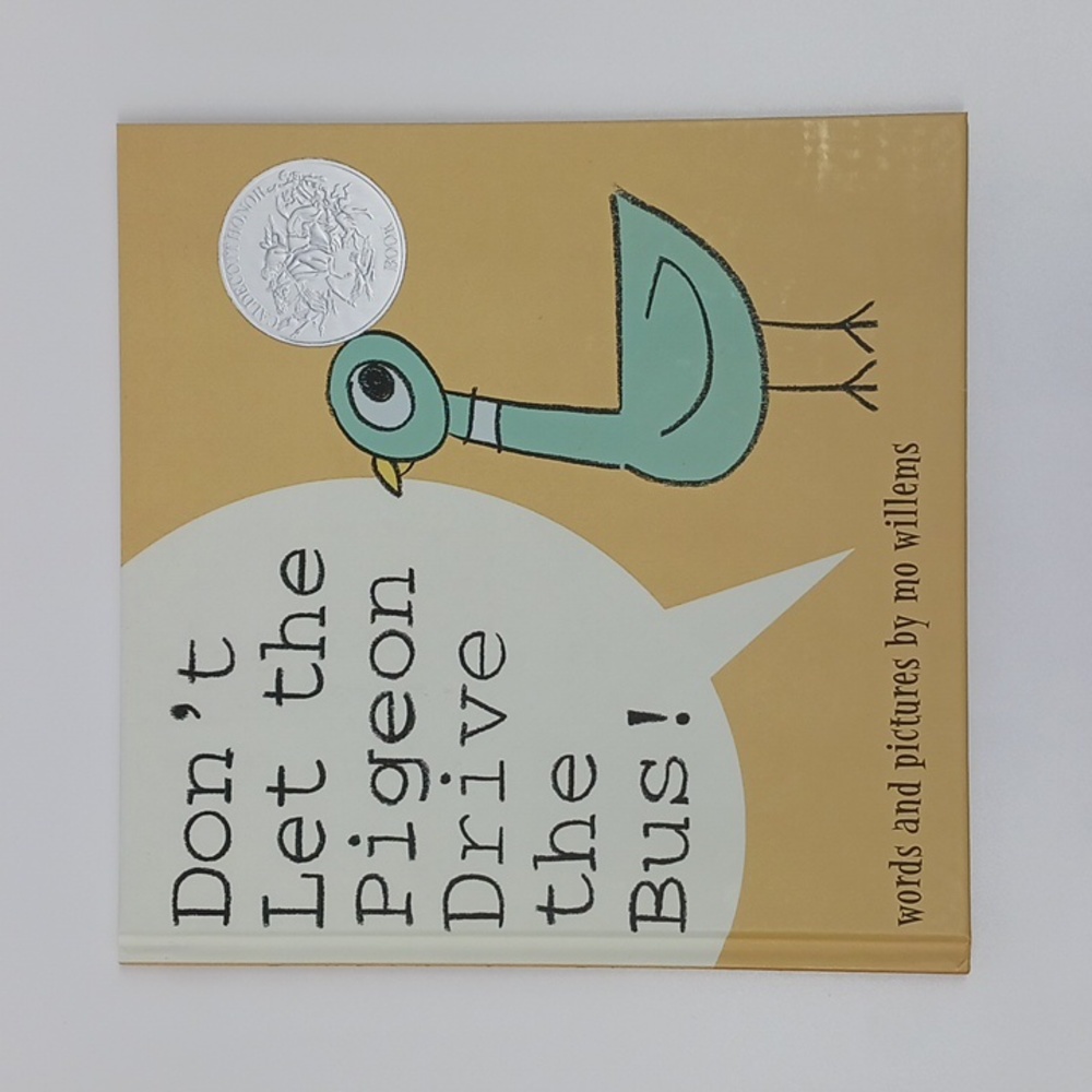 Don't Let the Pigeon Drive the Bus Hardcover Children's Book by Mo Willems